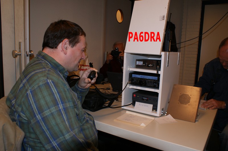 Jacco actief als inpraatstation